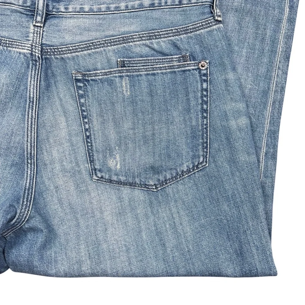 J. Crew Factory Jeans Women’s Size 29 NWT Distressed Light Wash Cropped